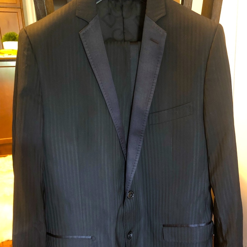 Dolce & Gabbana satin trim dinner suit